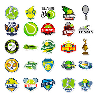 Raqueta Pelota Tenis 50 Calcomanias Stickers Pvc Vs Agua Raqueta Pelota Tenis 50 Calcomanias Stickers Pvc Vs Agua