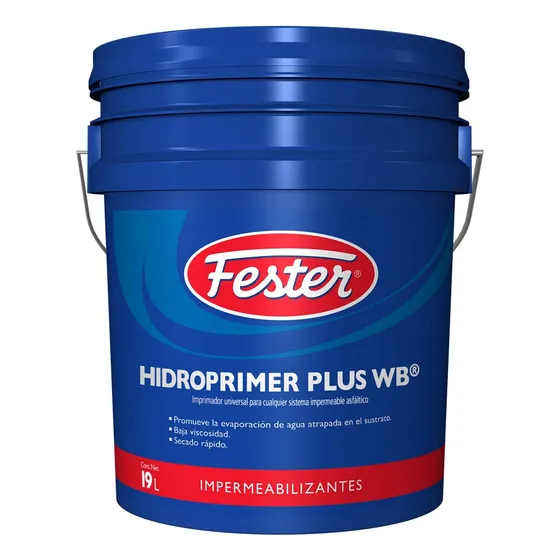 Primario Asfáltico Fester Hidroprimer Plus Wb Cubeta 19/lt 