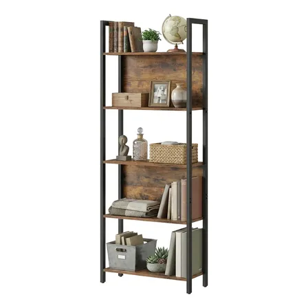 Estante Industrial Com 5 Níveis, Ideal Para Sala
