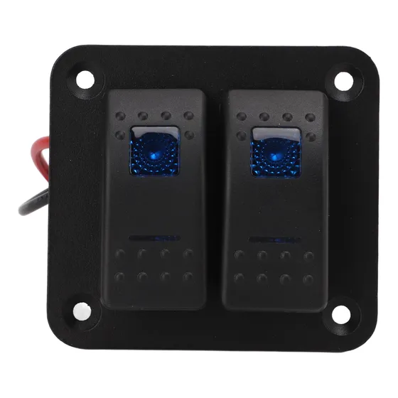 Painel Rocker 2 Gang Ip65 À Prova D'água 1224v Multi