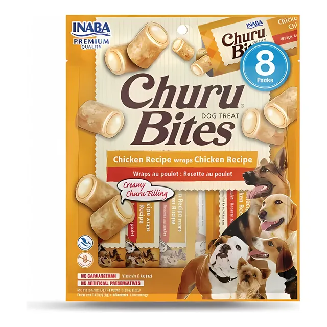 Churu Bites Dog Pollo X 8 Und