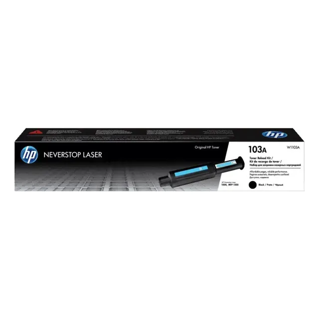 Kit De Recarga De Tóner Hp Laser 103a Negro Original