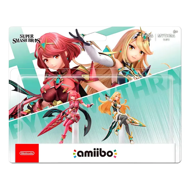 Amiibo Pyra Y Mythra Super Smash Bros
