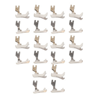 Prensador De Plástico Para Máquina De Coser, 20 Piezas, Fáci Prensador De Plástico Para Máquina De Coser, 20 Piezas, Fáci