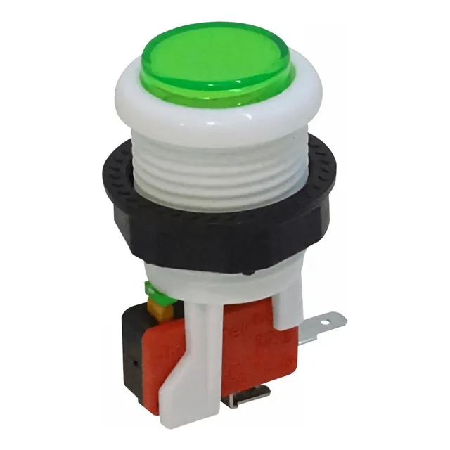 Interruptor Pulsador Arcade Verde Clickbox