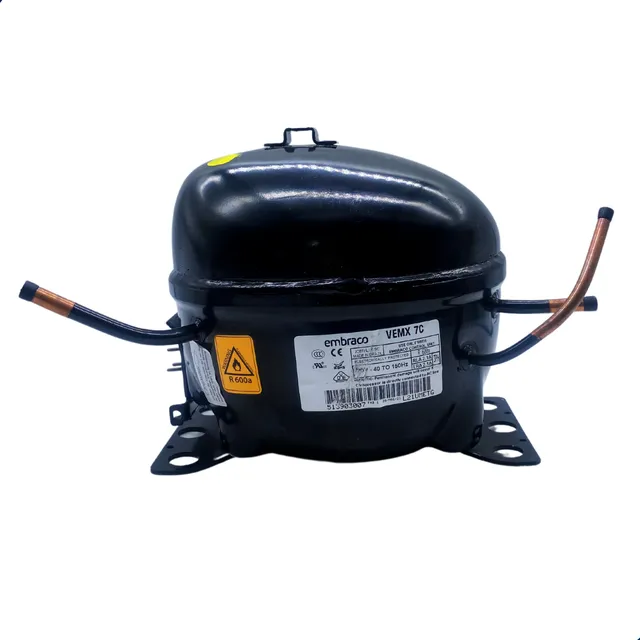 Motor Compressor Embraco Inverter Vemx7c R-600a Original