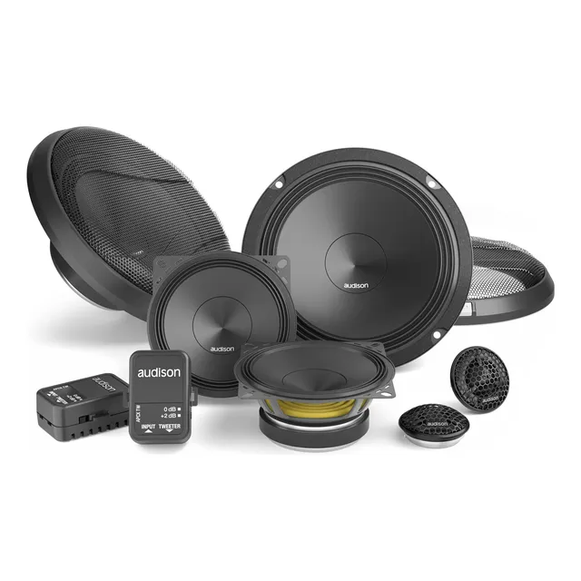 Componente 6.5 3 Vias Audison Serie Prima 375w Apk-163