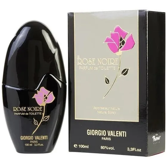 Locion Perfume Rosa Negra Dama