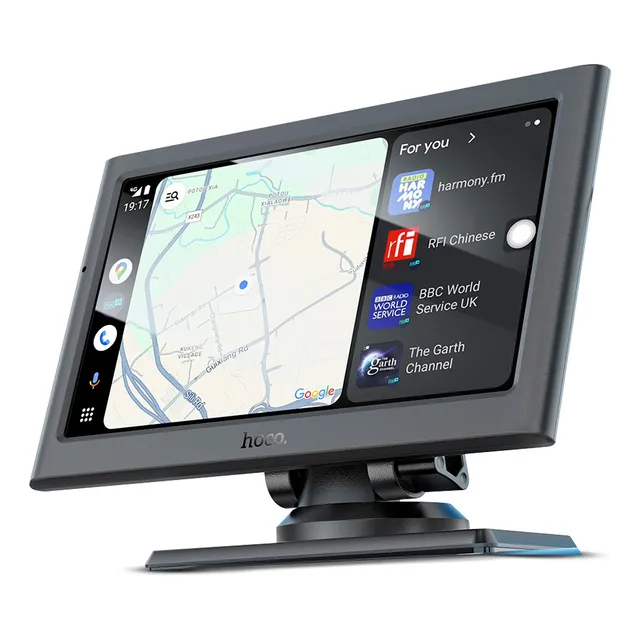 Auto Radio Android Hoco Hu2 Car Play Smart Tf 7  Negro