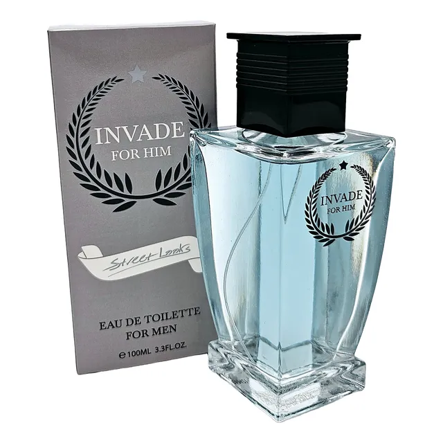 Perfume Hombre Invade For Him 100ml - Amaderada Acuatica