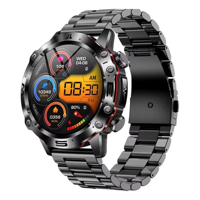 Smartwatch Reloj  Monitoreo Ritmo Cardíaca, Oxígeno Presion 