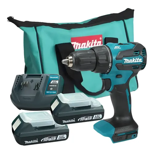 Parafusadeira Autoalimentação Bateria 18v Dfs251rfe Makita Azul