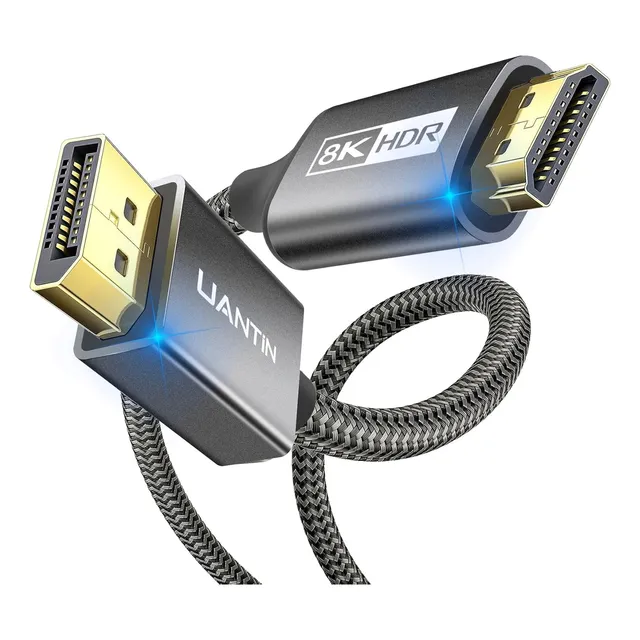 Cable De Montaje Displayport A Hdmi 8k (8k @60hz ,4k @144hz