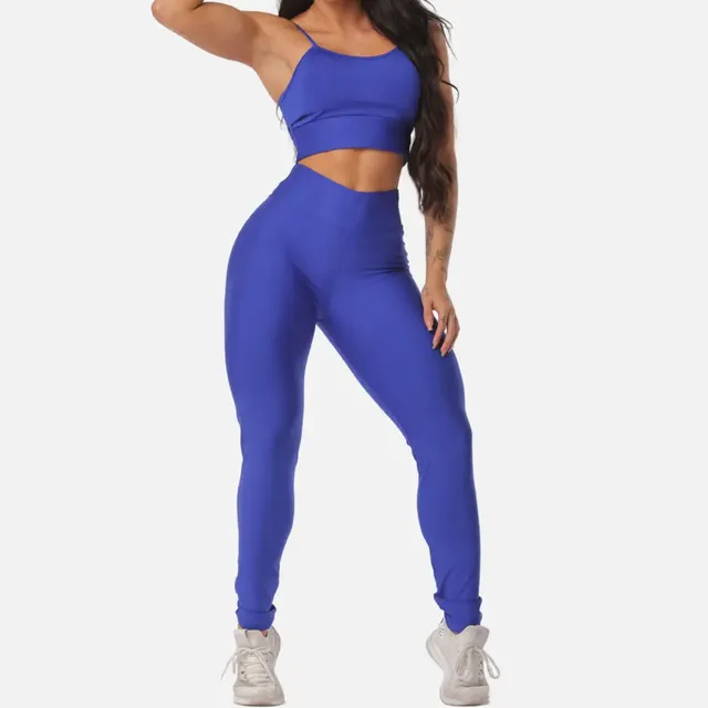 Conjunto Fitness Legging E Top Academia Feminino