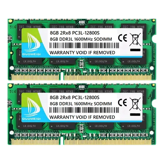 16g(2x8g) Memoria Ram Duomeiqi Ddr3l-1600mhz  Pc3-12800s