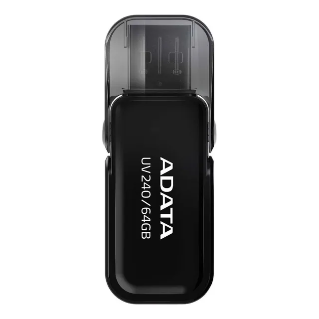 Memoria USB Adata UV240 64GB 2.0 AUV240 negro
