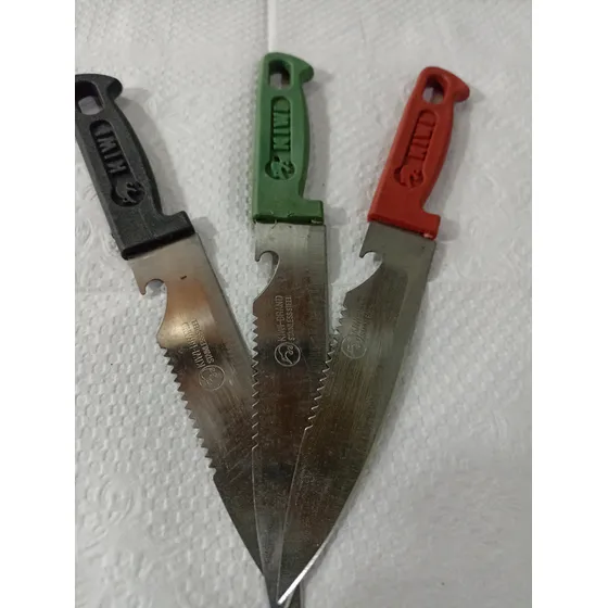 Cuchillo Multiuso Modelo Económico, Pack 3 Unidades 11cm