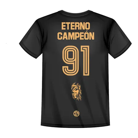 Camiseta Conmemorativa Colo Colo Dorada Libertadores 1991