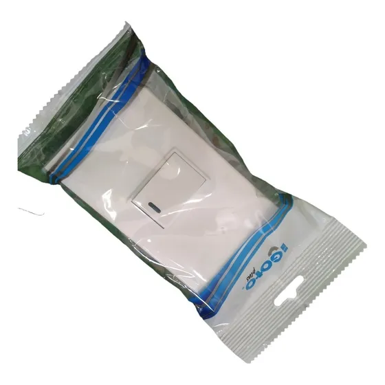 Interruptor Simple Blanco Igoto