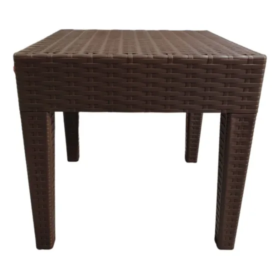  Mesa O Revistero Tipo Malla Rattan 45cm X 45cm