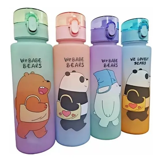 Termos De Agua Motivacionales De 2 Litros Osos Escandalosos