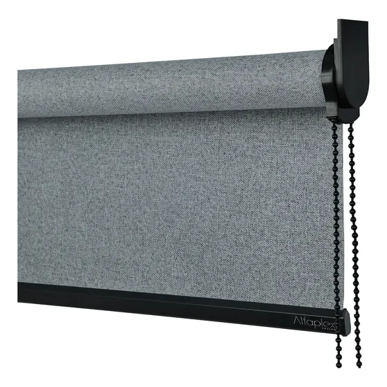 Persiana Rolo Blackout 1,55 L X 1,25 A Pronta P/ Instalar