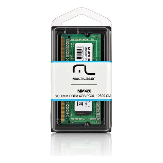 Memória RAM 4GB 1 Multilaser MM420