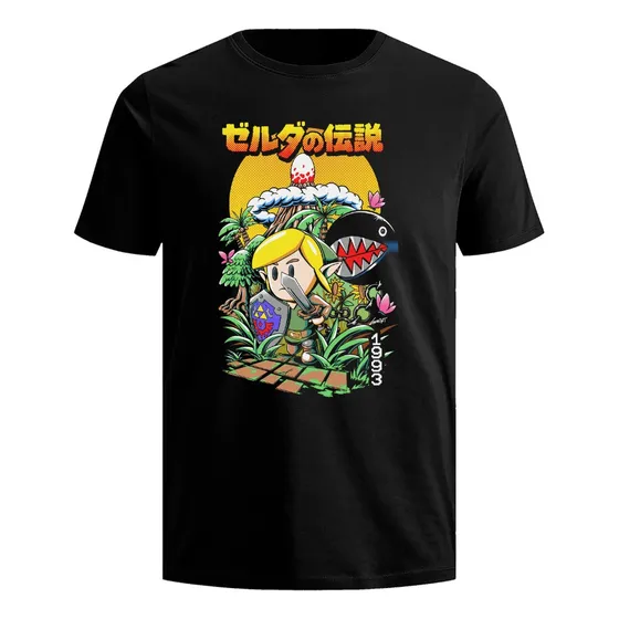 Playera The Legend Of Zelda Link Gamer Camiseta Mujer Hombre