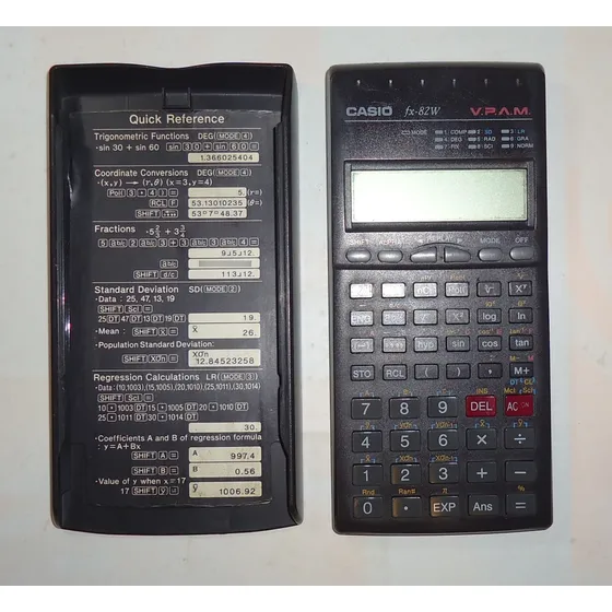 Calculadora Cientifica Casio Modelo Fx-82w Funcionando
