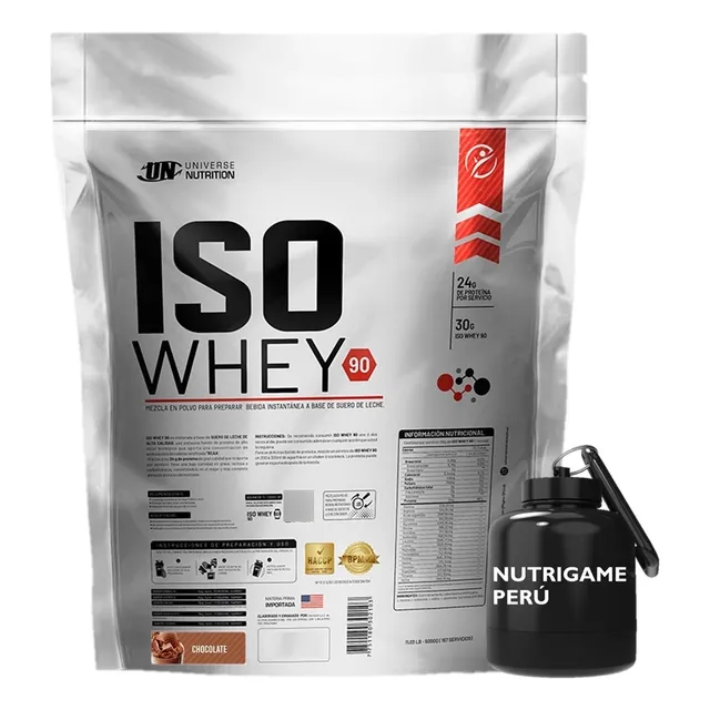 Iso Whey 90 5 Kg Proteina 100% Isolatada - Tienda Fisica