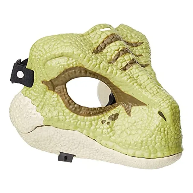 Máscara De Velociraptor De Jurassic World Verde