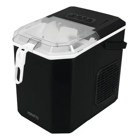 Máquina De Gelo Agratto 12kg Mg-02 Preta 100w