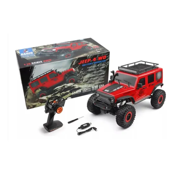 Jeep Wrangles Rc Escala 1/10 Recargable