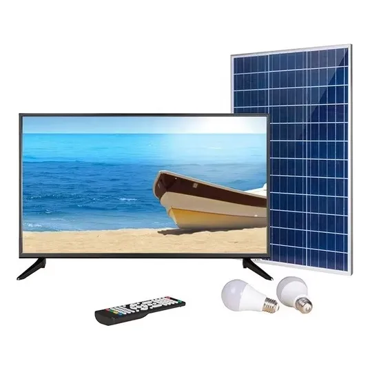 Televisor Con Panel Solar Hd 32 Pulgadas