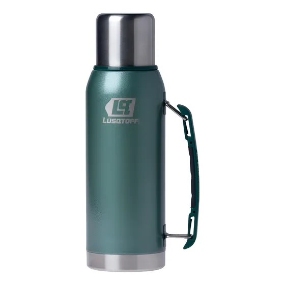 Termo Acero Inoxidable Lüsqtoff 1 Litro Verde Frio Calor Sta