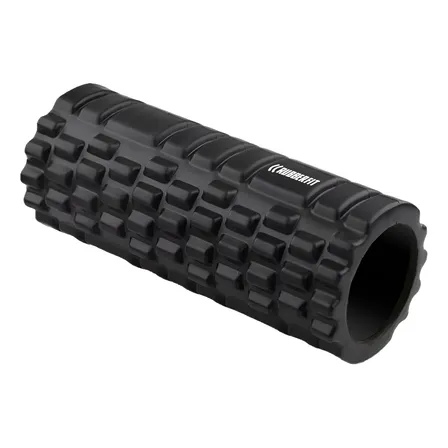 Rolo Massagem Foam Roller Liberação Miofascial Soltura Yoga Preto