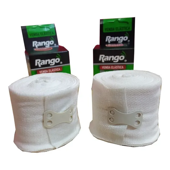 Par Vendas Elasticas Rango 5 Cm De Alto X2 Kick Boxing Boxeo