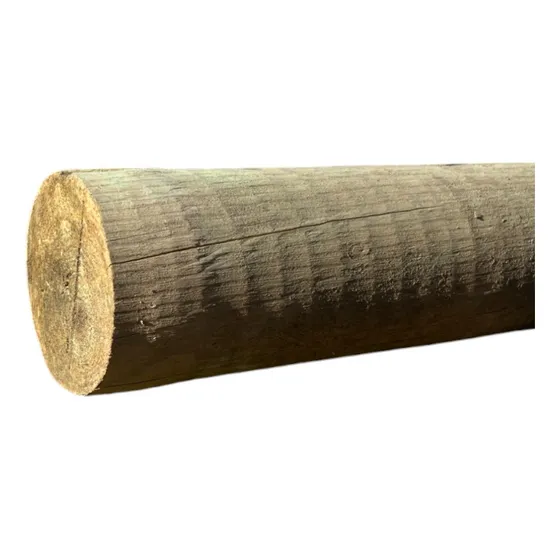 Poste De Madera Pino Impregnado 10cm X 3 Mts 1 Pieza