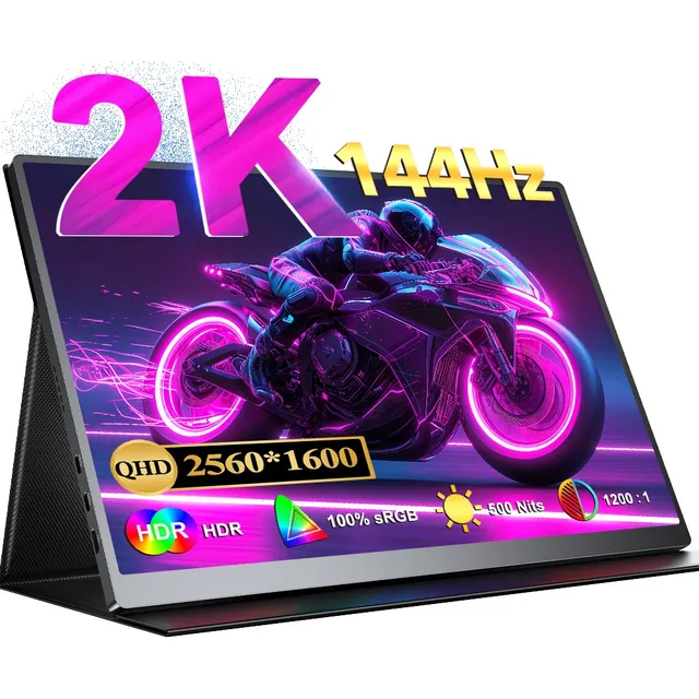 Monitor Portátil Uperfect 16 2.5k 144hz Pc Gamer Pantalla