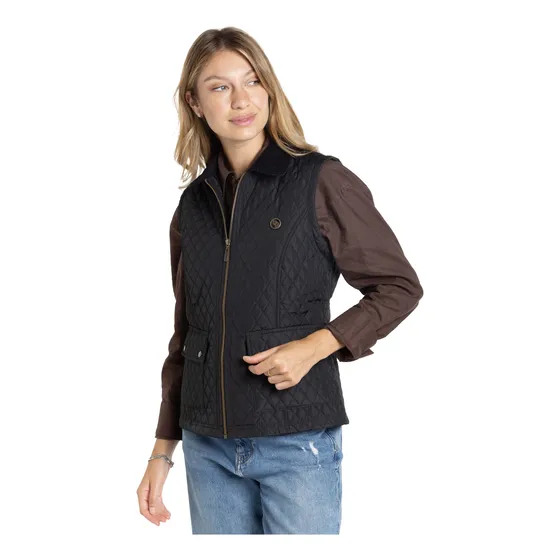 Chaleco Mujer Abrigo Campera Algodon Vestir Casual Briganti