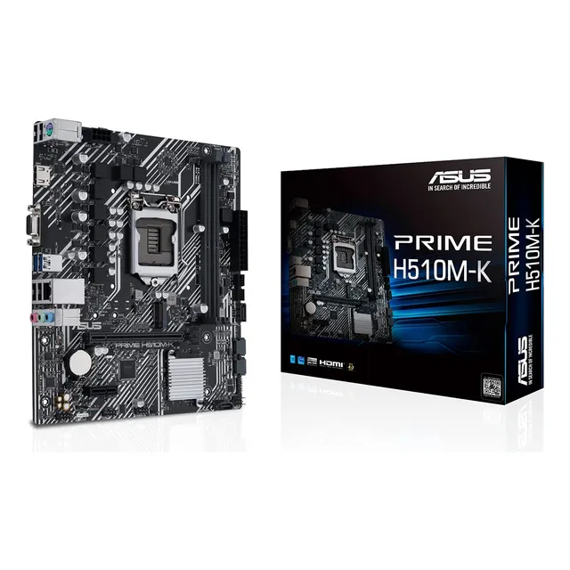 Placa Madre Asus Micro-atx Intel H510 Lga 1200 Con Pcie 4.0