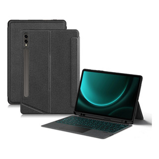 Capa De Teclado Ñ Para Samsung Galaxy Tab S9+/s9 Fe+ 12.4 Capa De Teclado Ñ Para Samsung Galaxy Tab S9+/s9 Fe+ 12.4