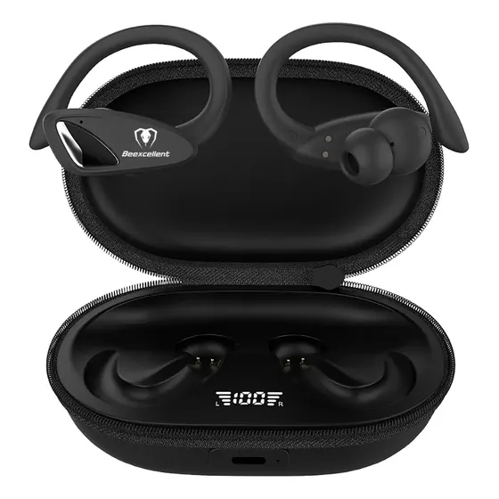 Fone De Ouvido Sem Fio Bluetooth Esportivo Gancho De Orelha Beexcellent