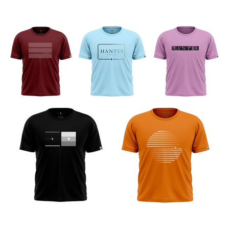Kit 03 Camisas Masculina Camiseta G1 A G8 Plus Size Hanter Kit 03 Camisas Masculina Camiseta G1 A G8 Plus Size Hanter