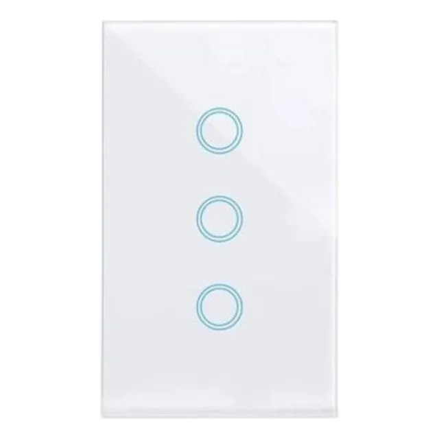 Interruptor Wifi Inteligente 3 Botones Triple Sin Neutro