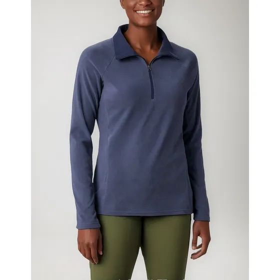 Buzo Mujer Columbia Glacial Iv Micropolar Medio Cierre