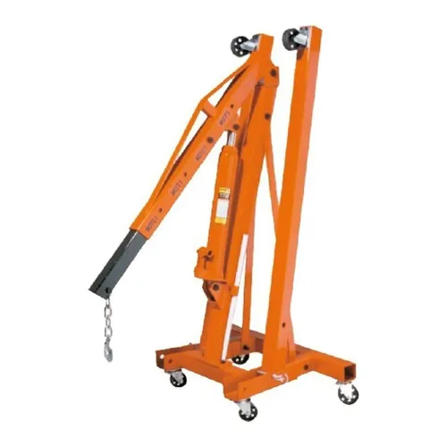 Guinche Pluma Lusqtoff 2tn 2000k Plegable Hidraulico Hm2501 Color Naranja