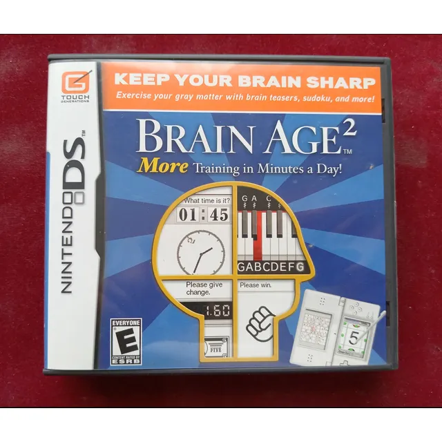 Brain Age 2 ( Juego Nintendo 3ds Ds ) 5v __\(^o^)/__