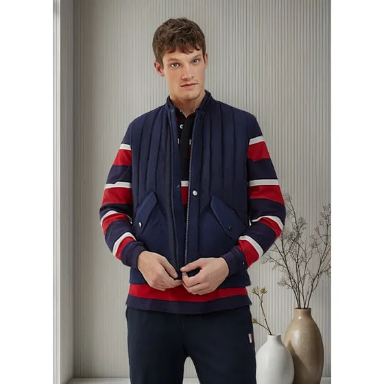Chaleco Azul Para Hombre