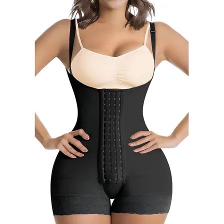 Fajas Reductoras Postparto Para Mujer Colombiana Color Negro Talla M